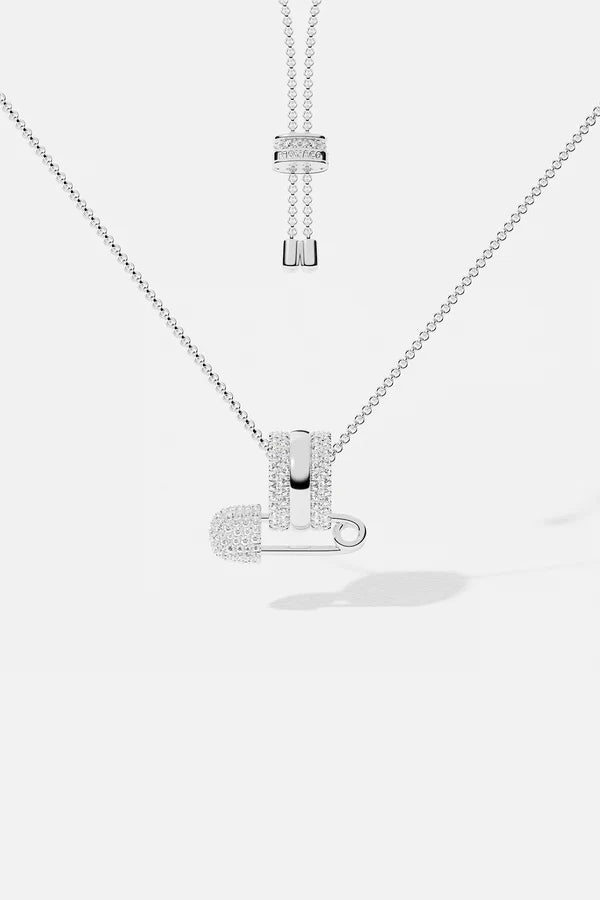 Adjustable Pin Necklace