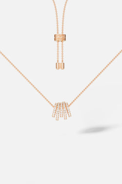Adjustable Ring Necklace