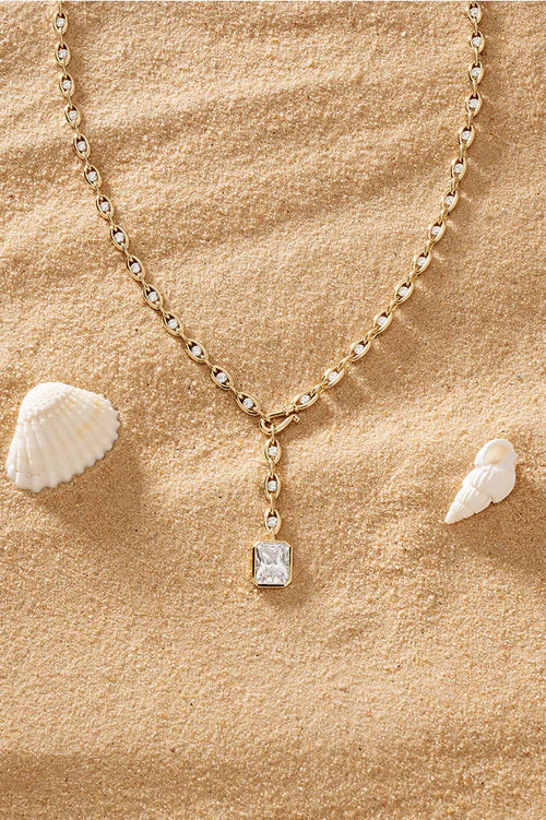 Adjustable Sparkle Chain Necklace