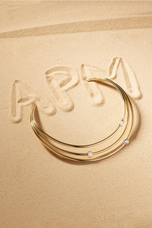 Triple Sparkle Choker