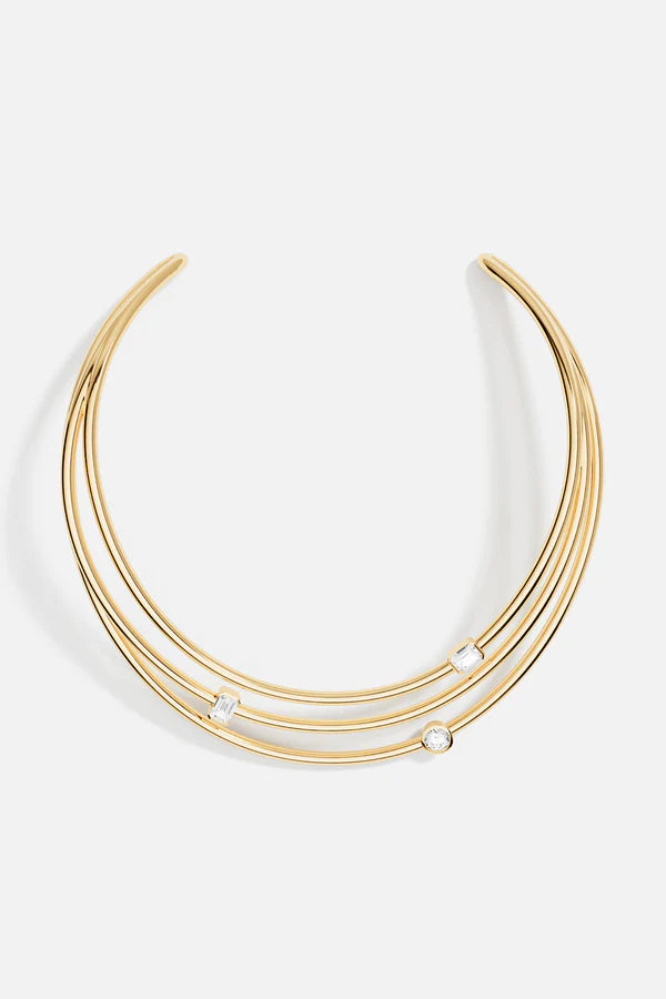 Triple Sparkle Choker