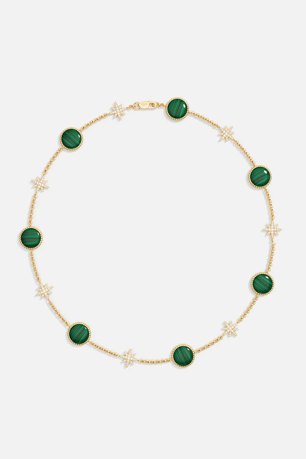Malachite Meteorite Choker
